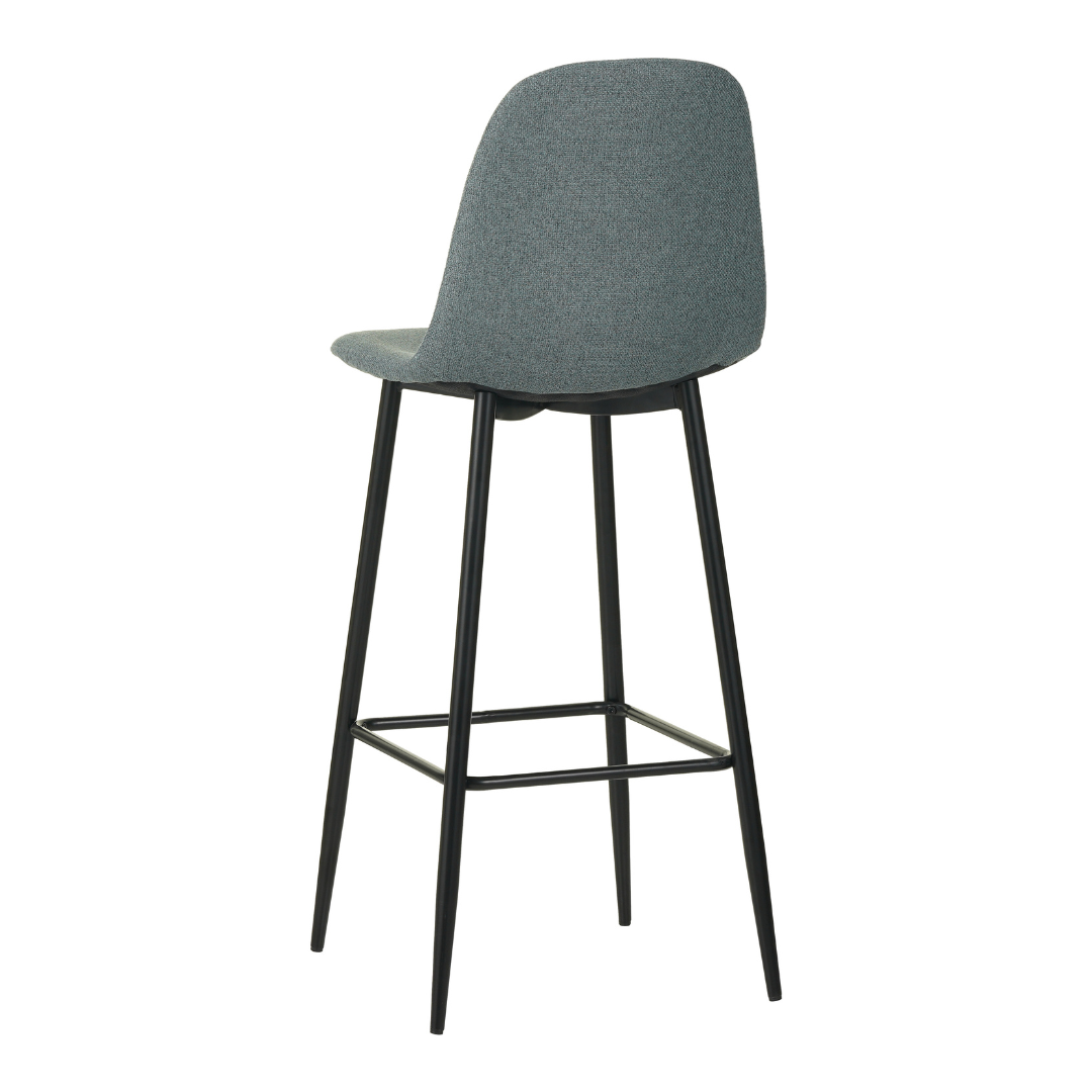 Paula Bar Chair - Blue Green