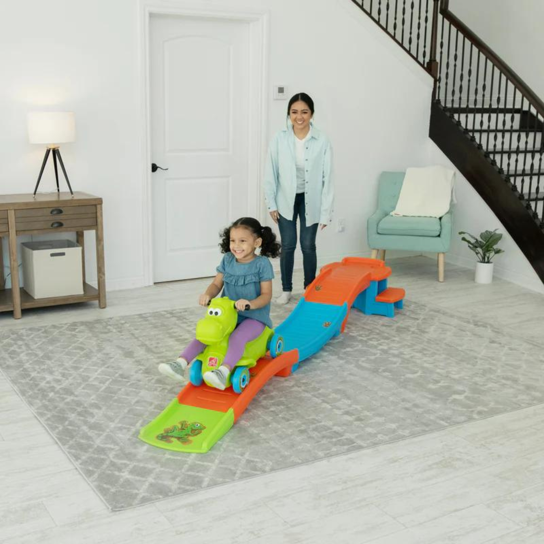 Step 2® Dino Dash Up & Down Roller Coaster