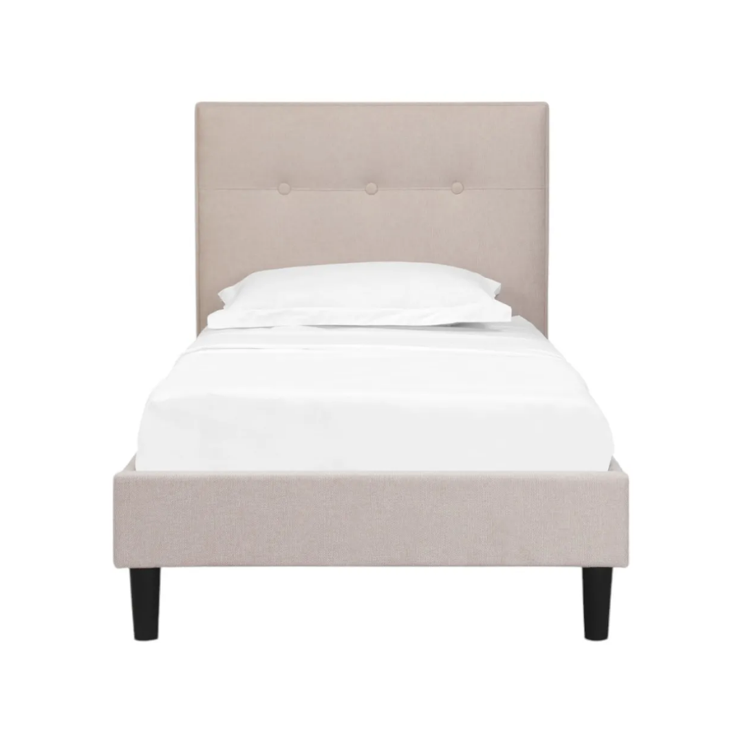 Twin Bed Justine - Beige