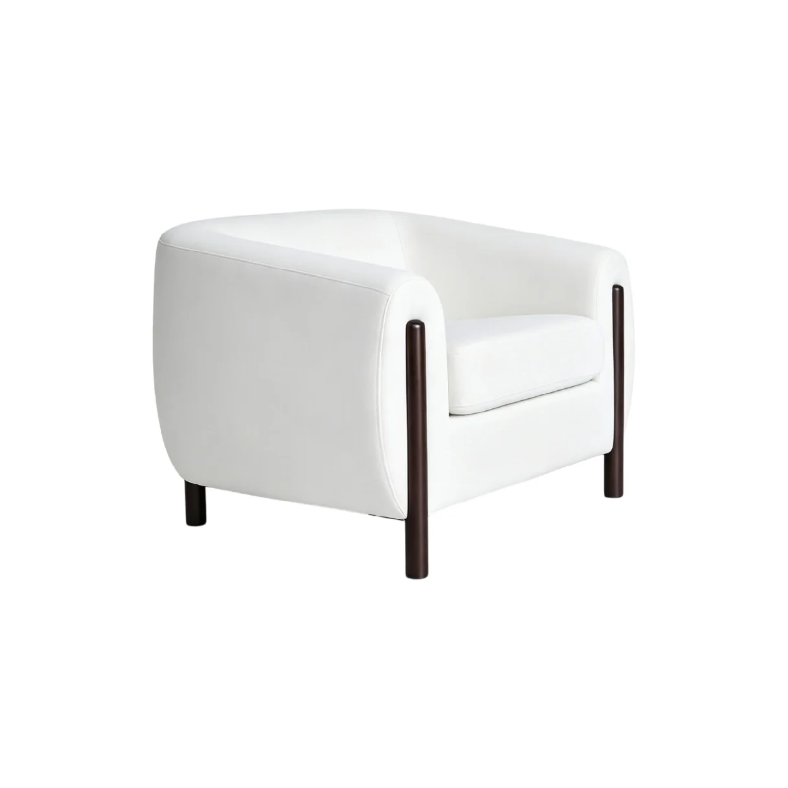Pestura Single Sofa - White