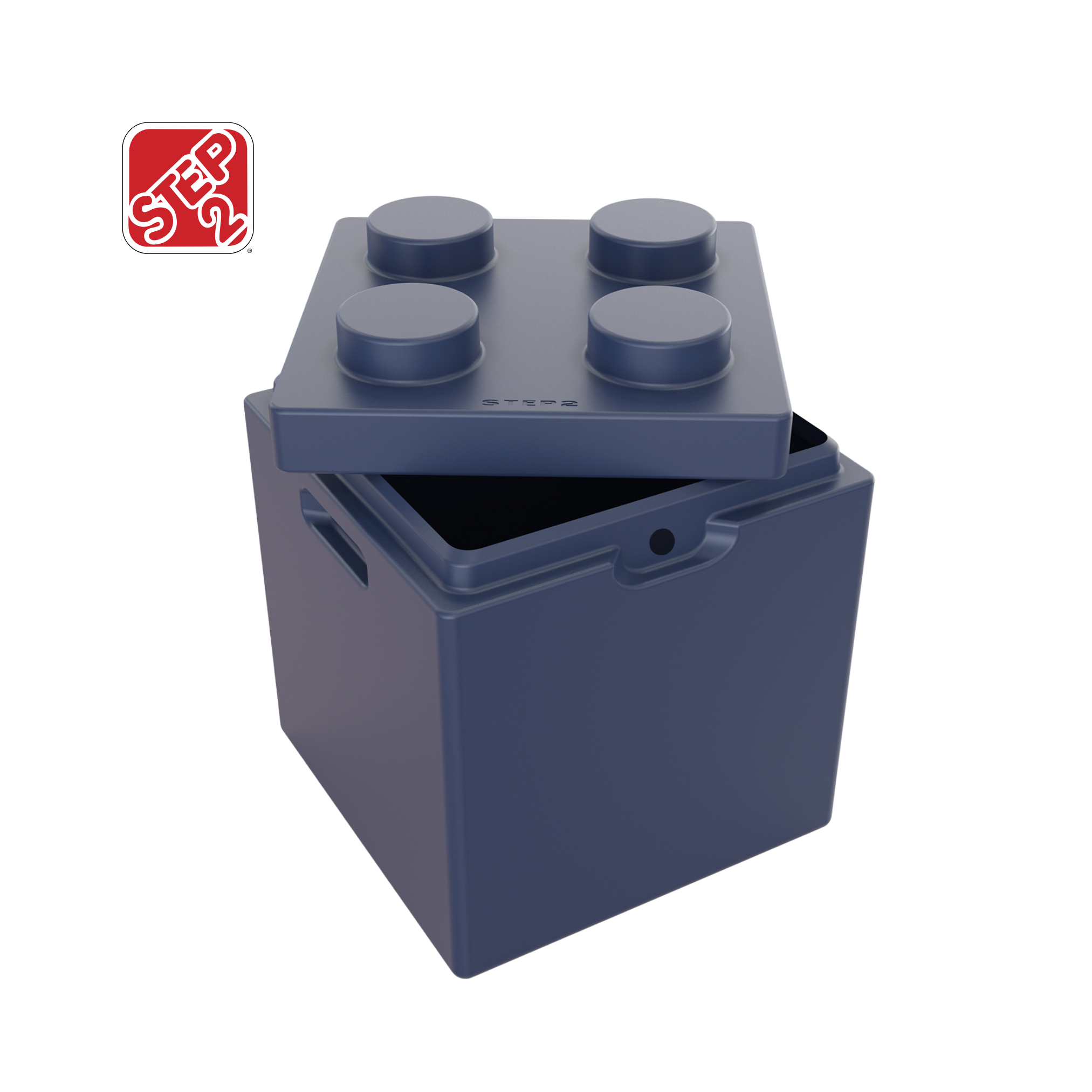 Step 2® Contemporary Builders Toy Box™ - Denim Blue