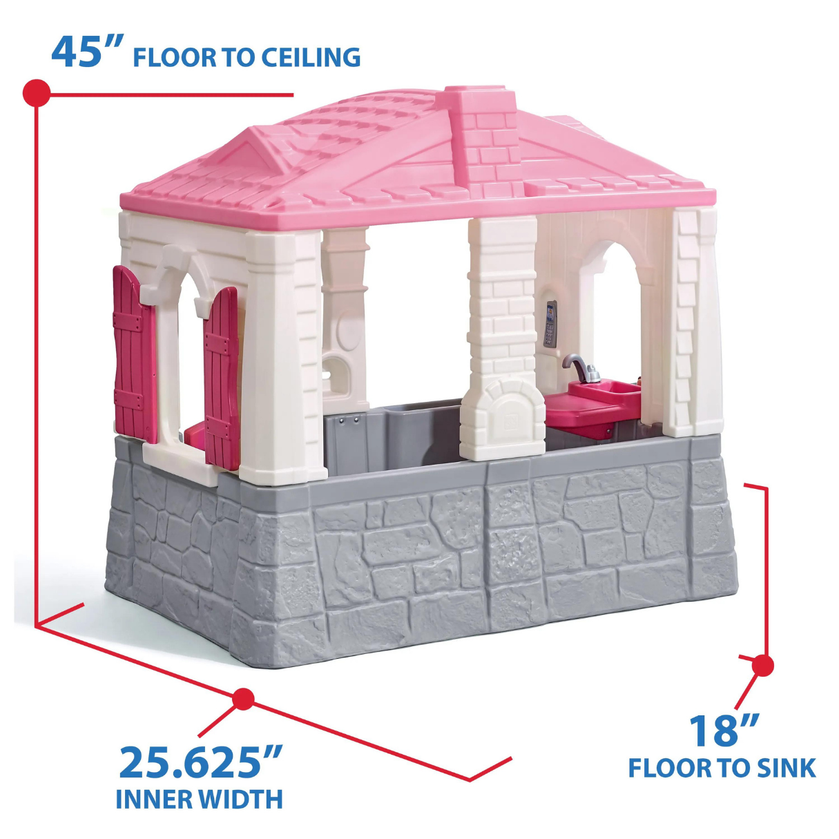 Step 2® Neat & Tidy Cottage - Pink