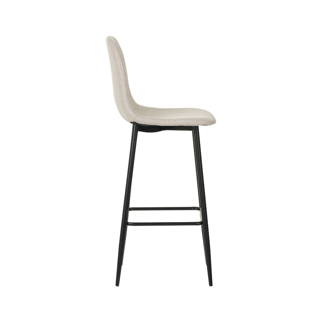 Paula Bar Chair - Beige