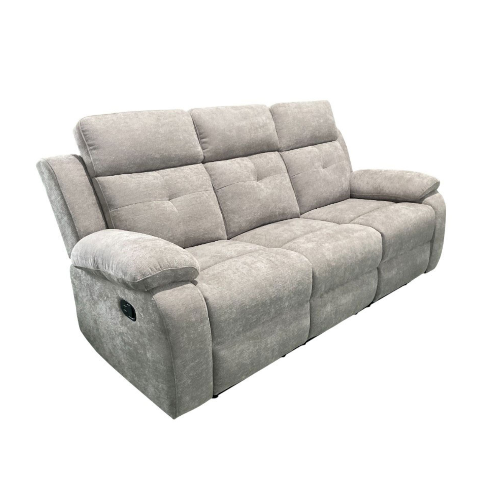 Sorbe 3-Seater Recliner Sofa - Gray
