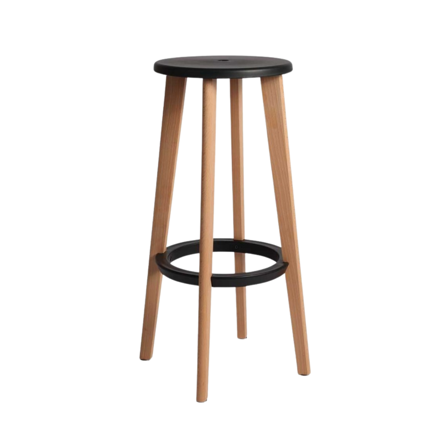 Reva Barstool - Black (4 pcs. set)