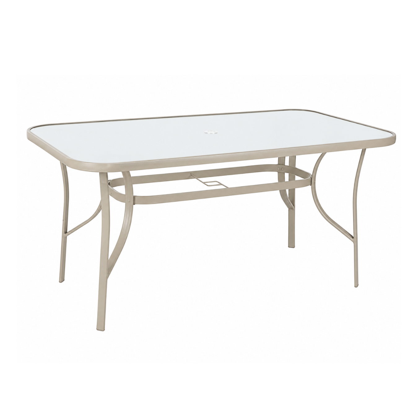 Santiago Patio Set - Light Grey (Beige Frame)