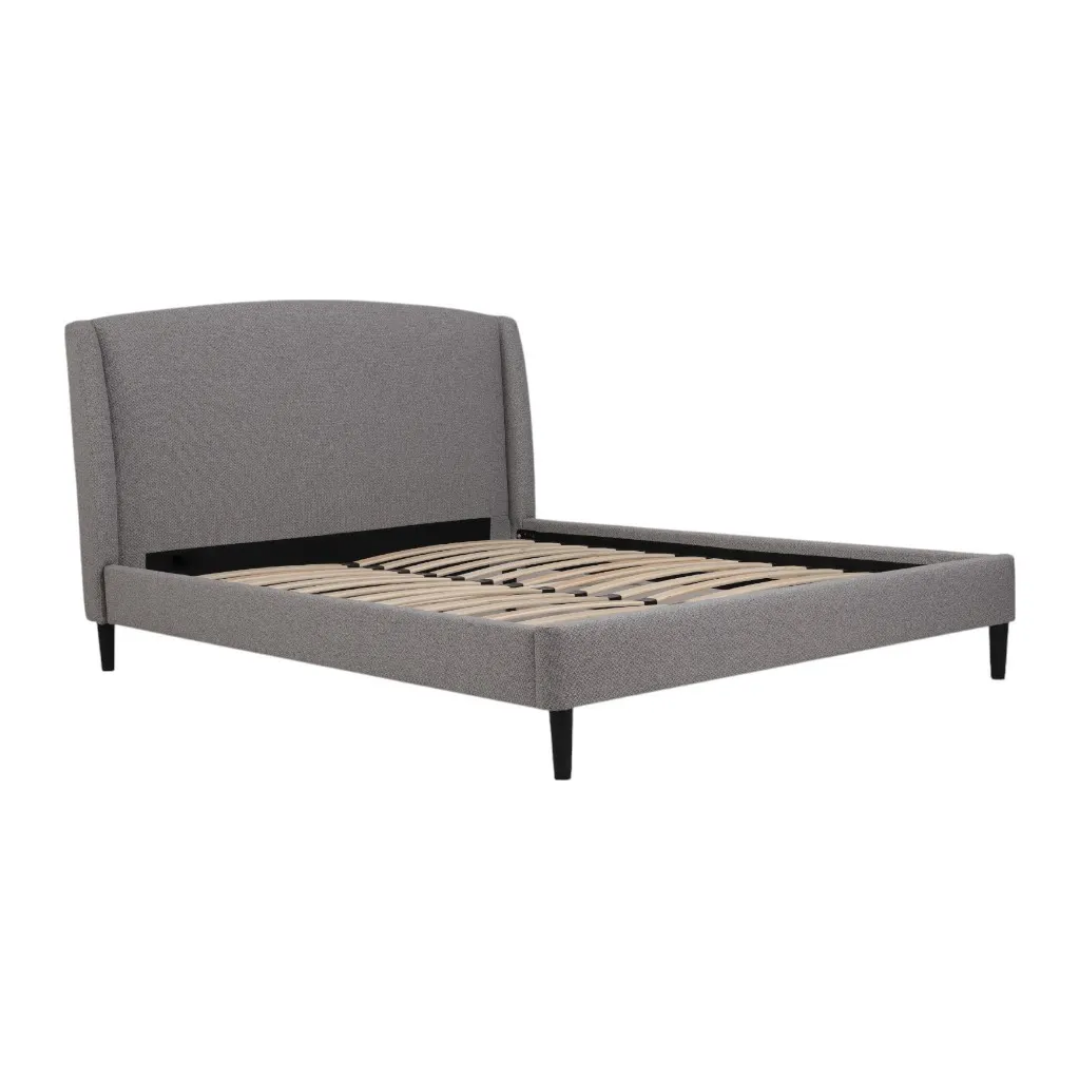 Queen Bed Milo - Grey