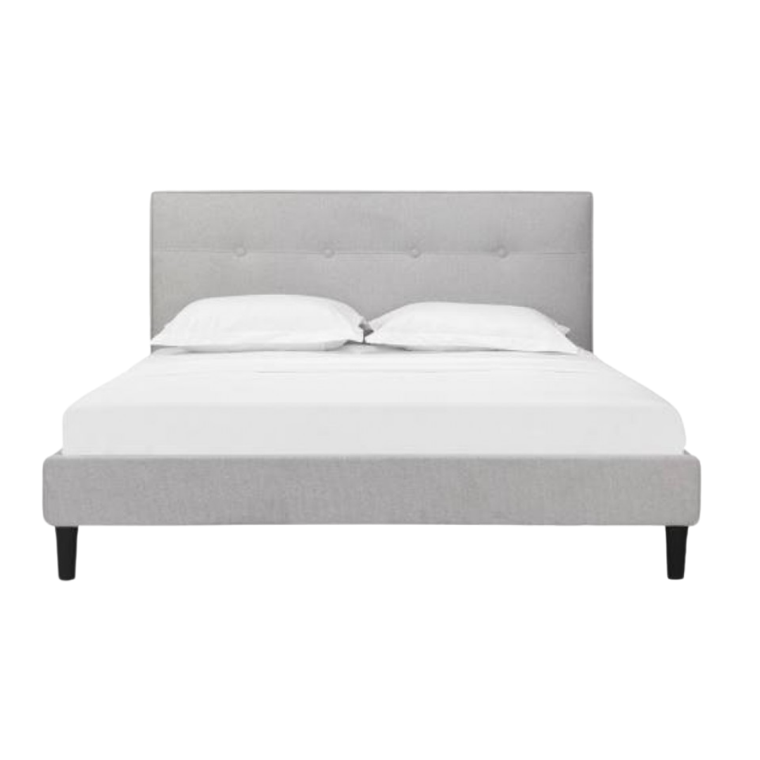 Queen Bed Justine - Grey