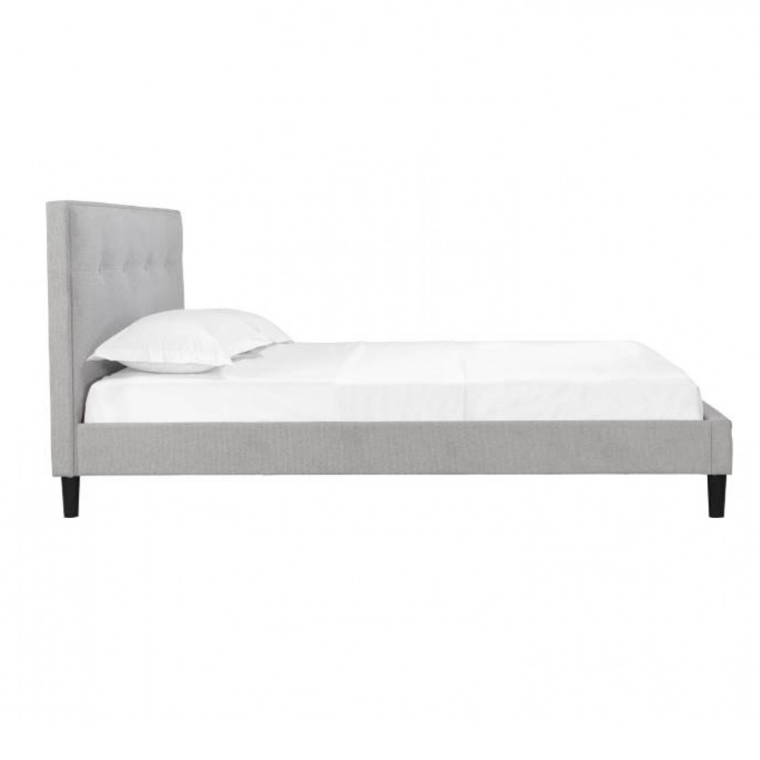Queen Bed Justine - Grey