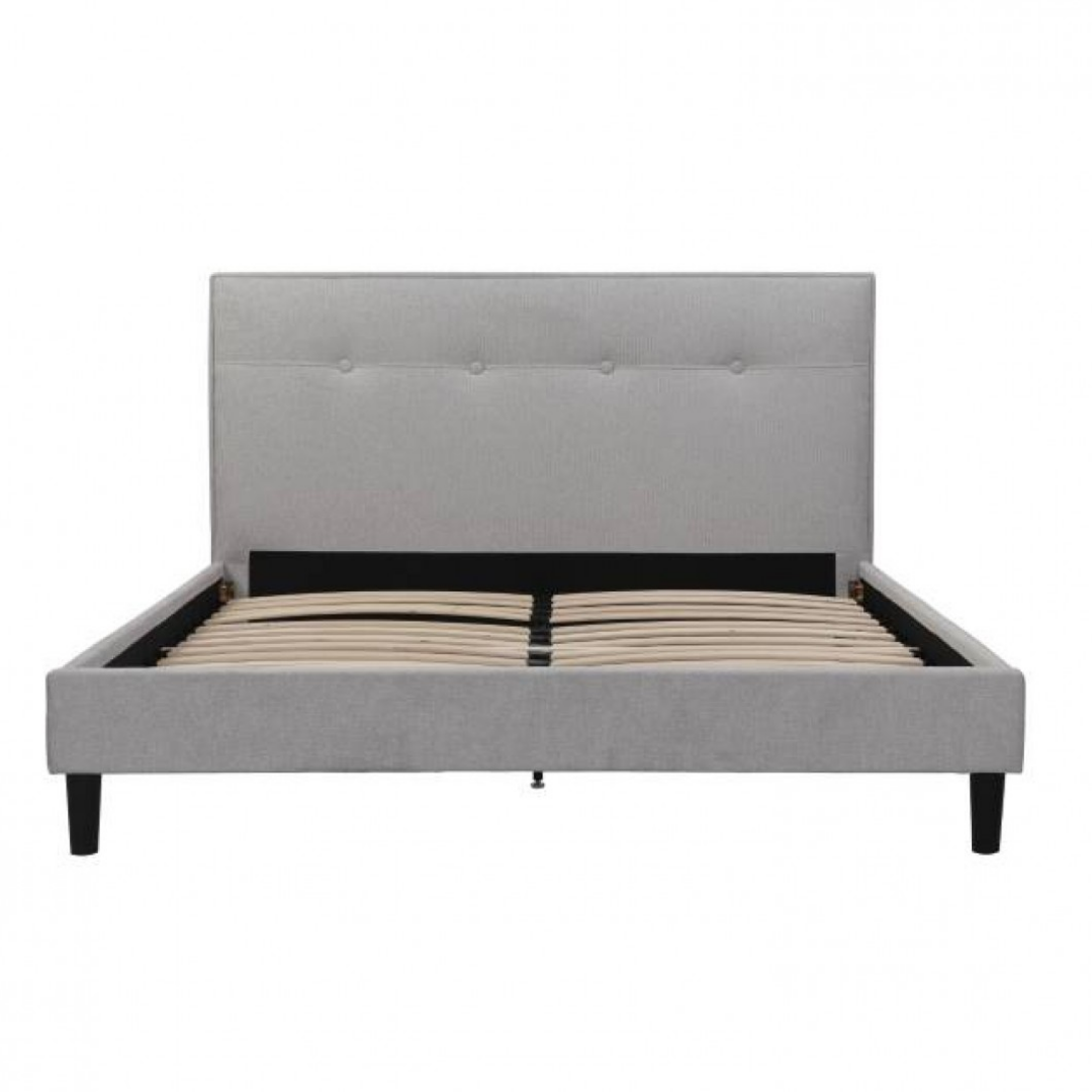 Queen Bed Justine - Grey