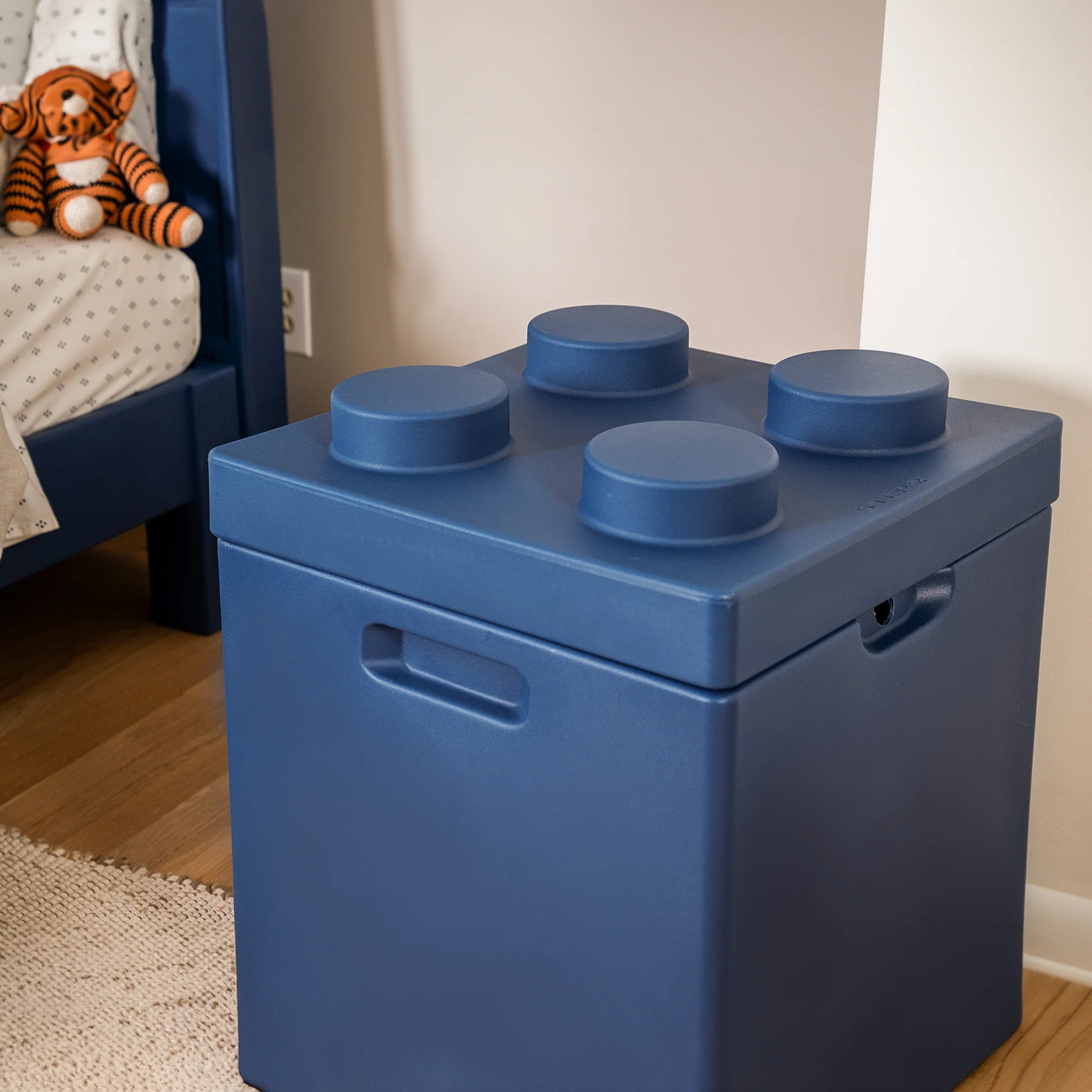 Step 2® Contemporary Builders Toy Box™ - Denim Blue