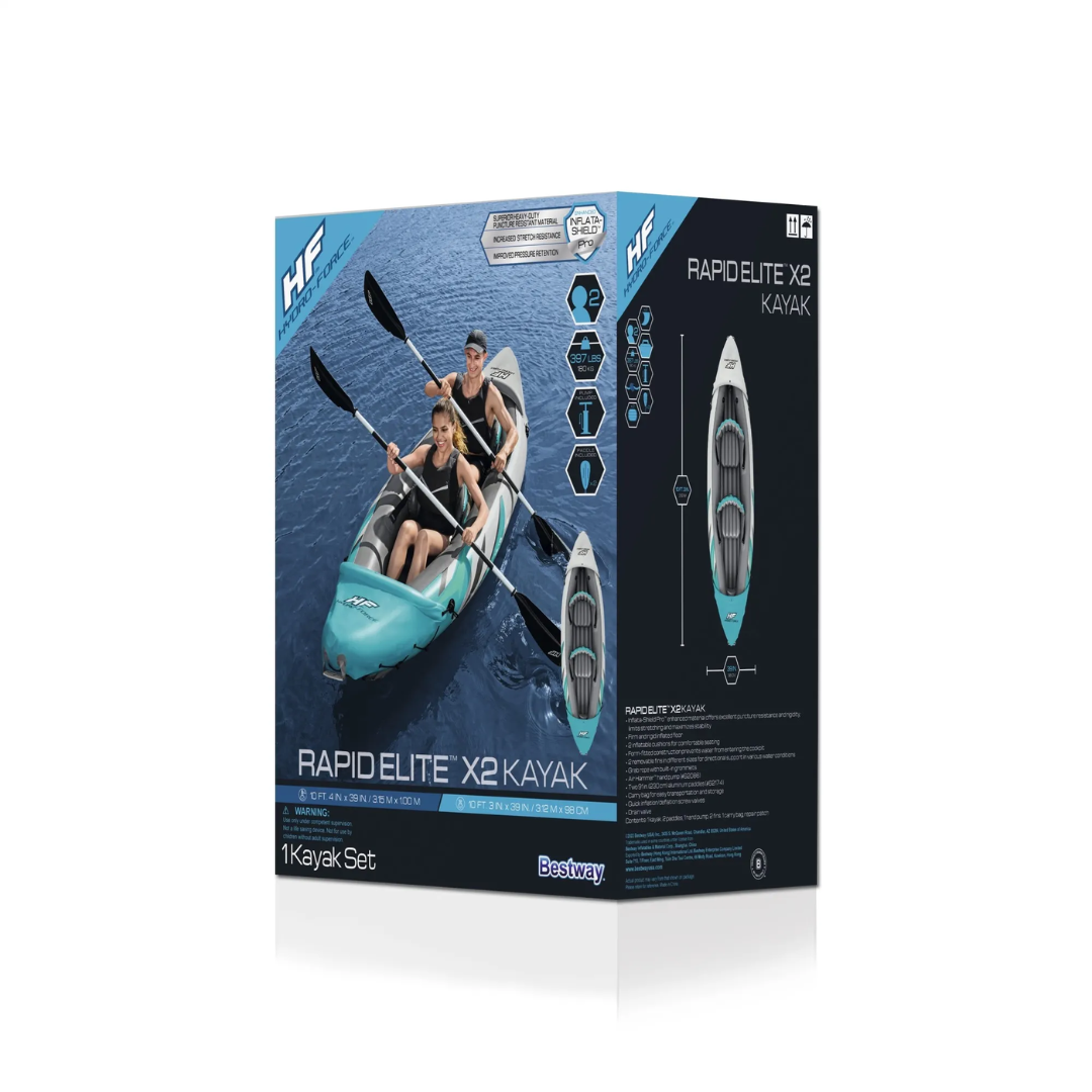 Bestway - Hydro-Force Rapid Elite X2 Inflatable Kayak Set 10'3"