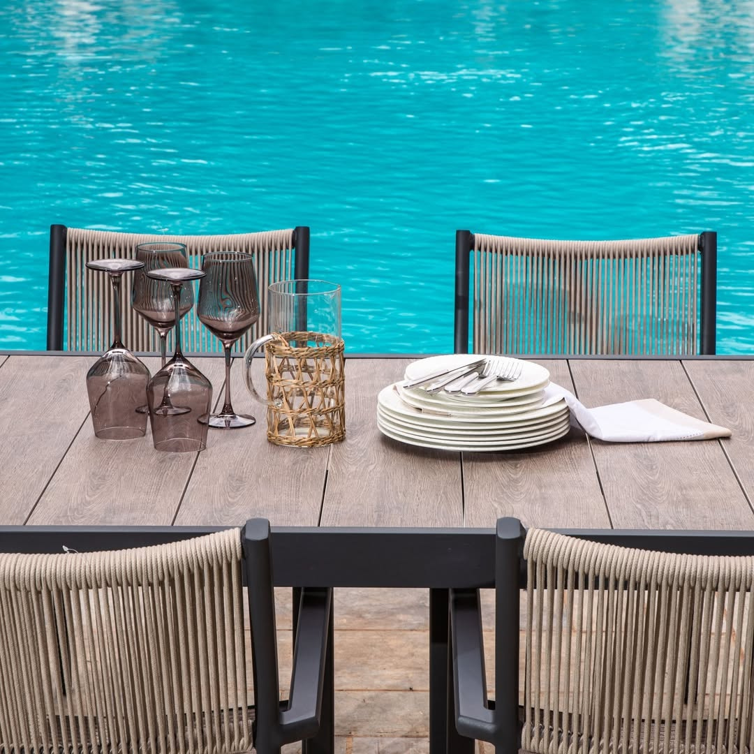 Mataram Dining Set - 7 pcs