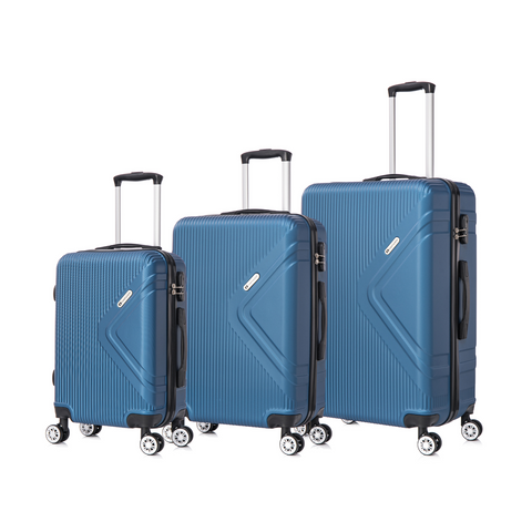 Luggage Set 3 pcs. W / Wheel - Blue