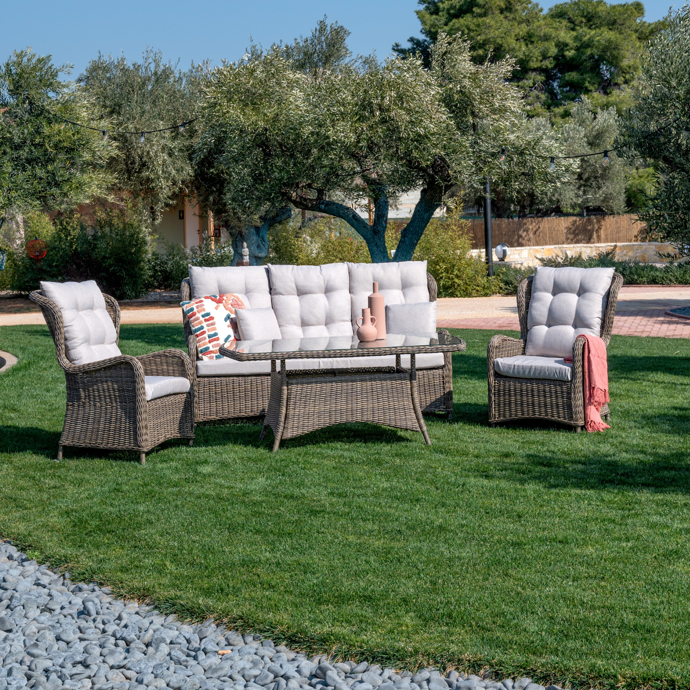 Stavanger Patio Set - 4 pcs.
