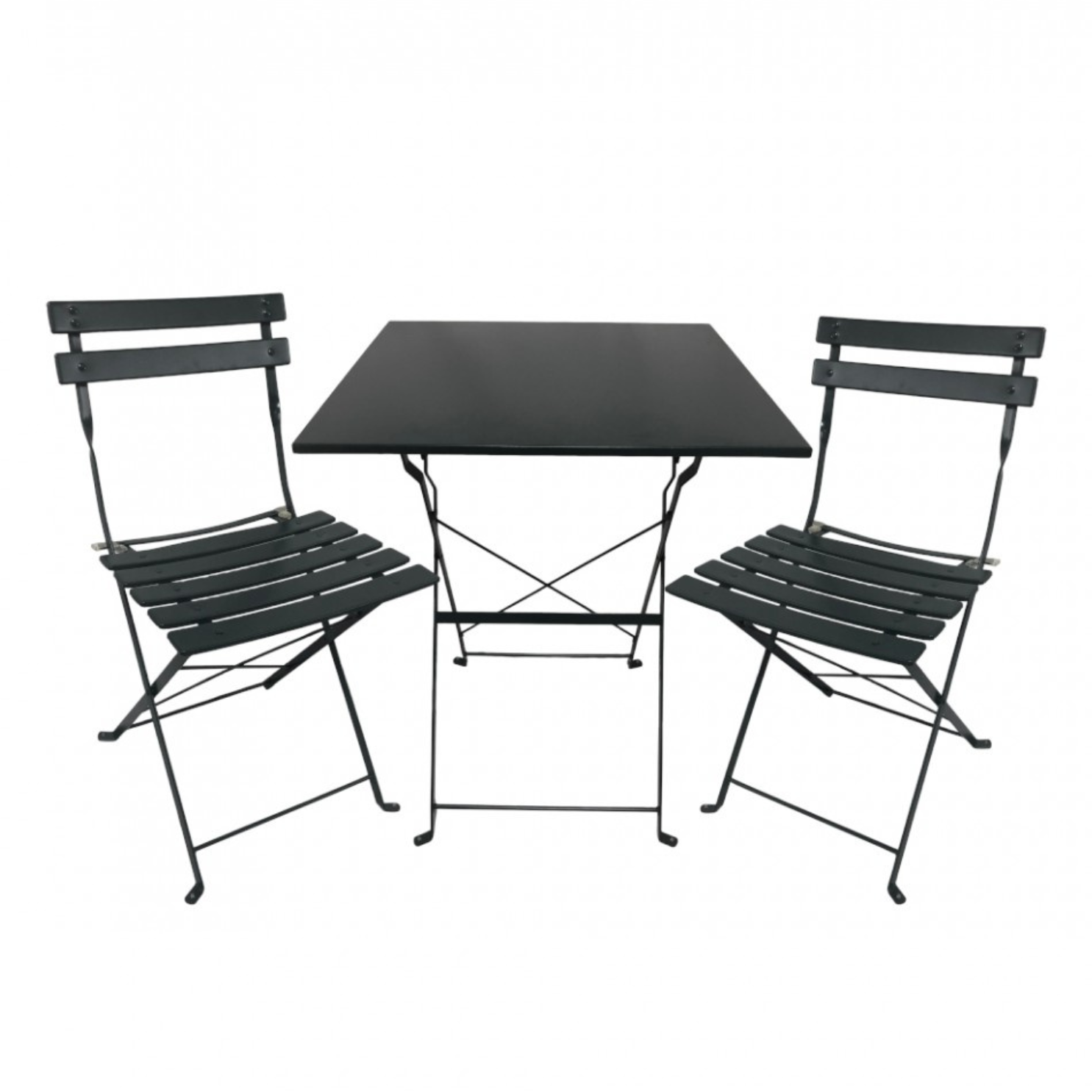 Zeleni Bistro Set - 3 pcs. (Black)