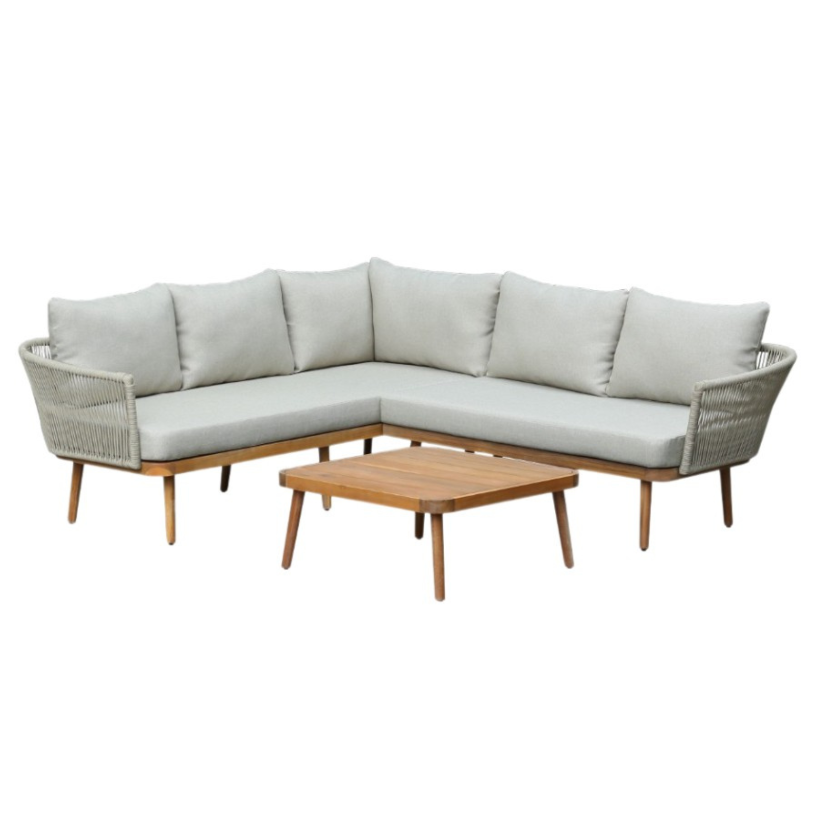 Sanito Sectional Corner Sofa w/Table Set - 3 pcs.