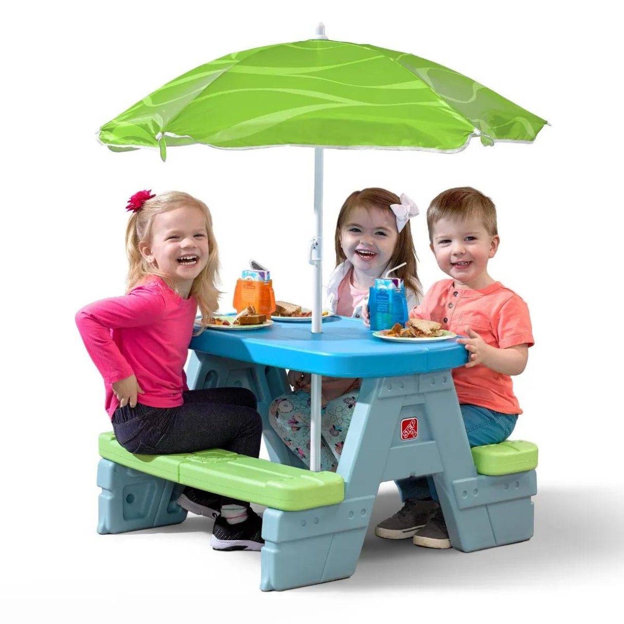 Step 2® Sun & Shade Picnic Table With Umbrella