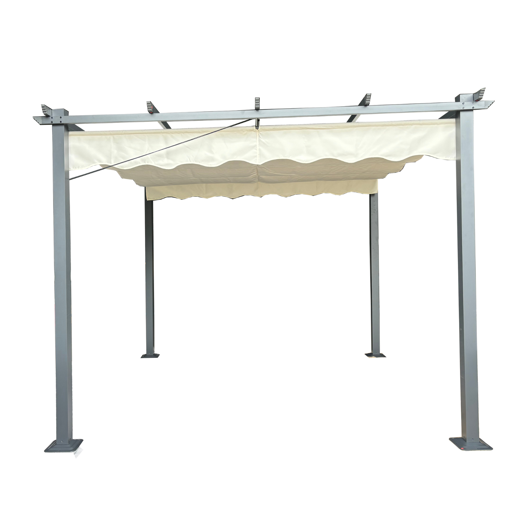 Augeron Gazebo - White Fabric