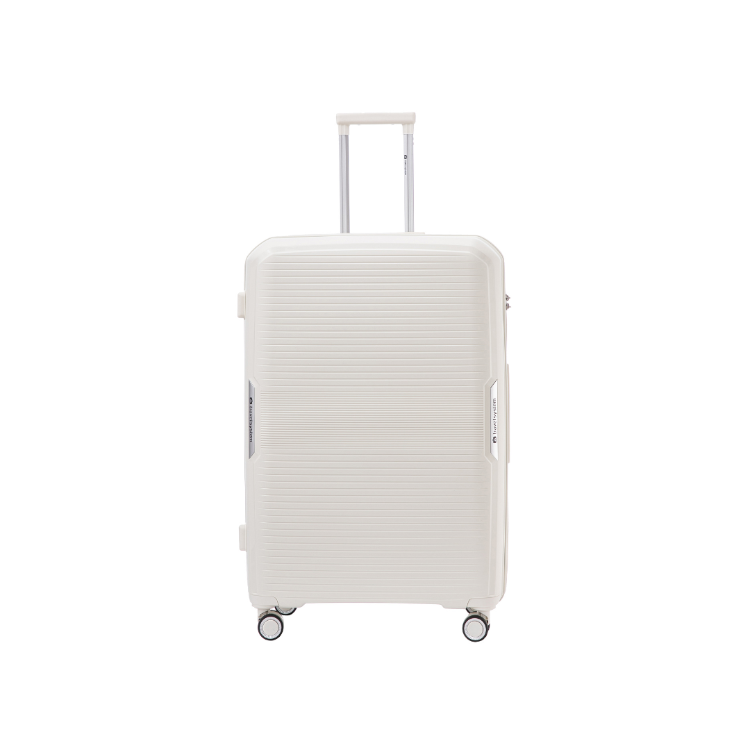 Travel Luggage - White 24"