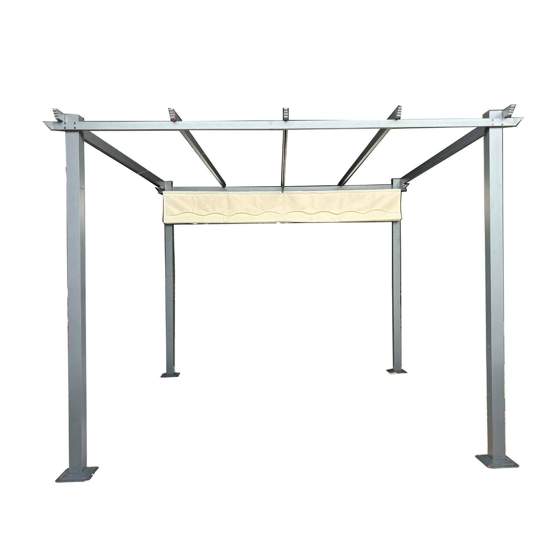 Augeron Gazebo - White Fabric