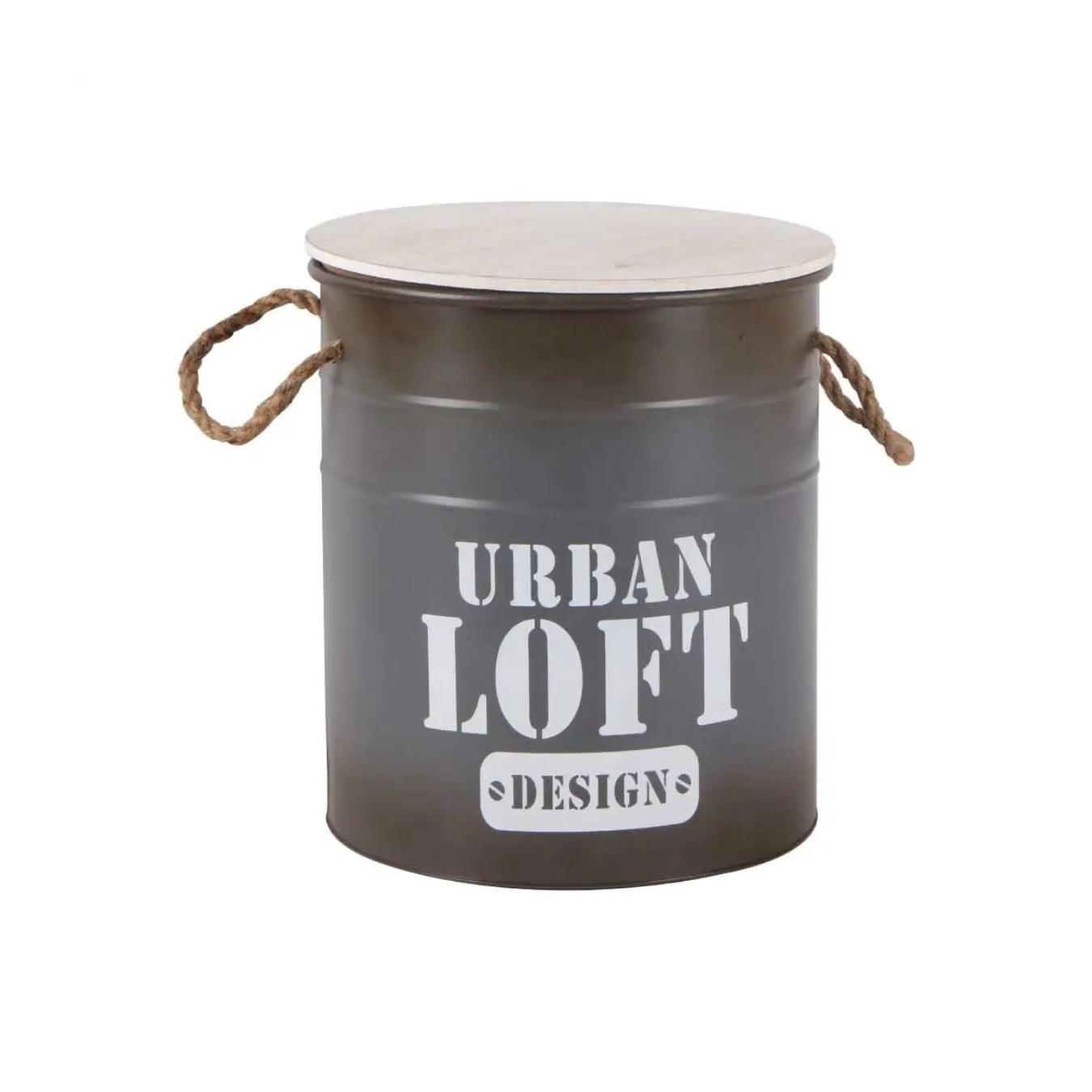 Metal Storage Bin with Lid