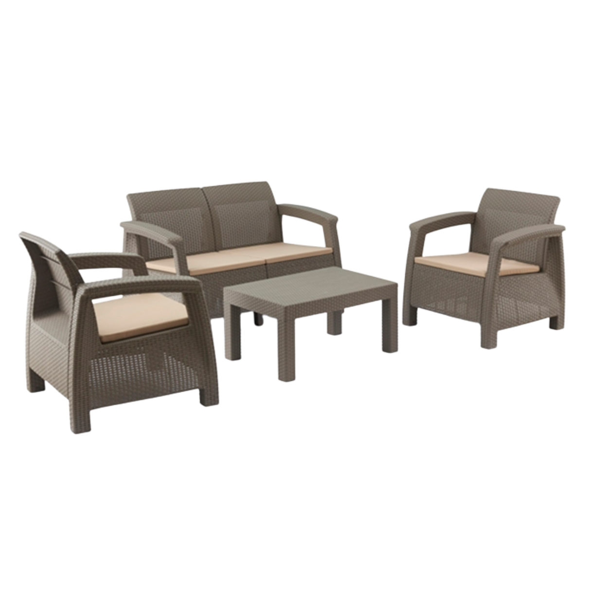 Polet Patio Set - Taupe