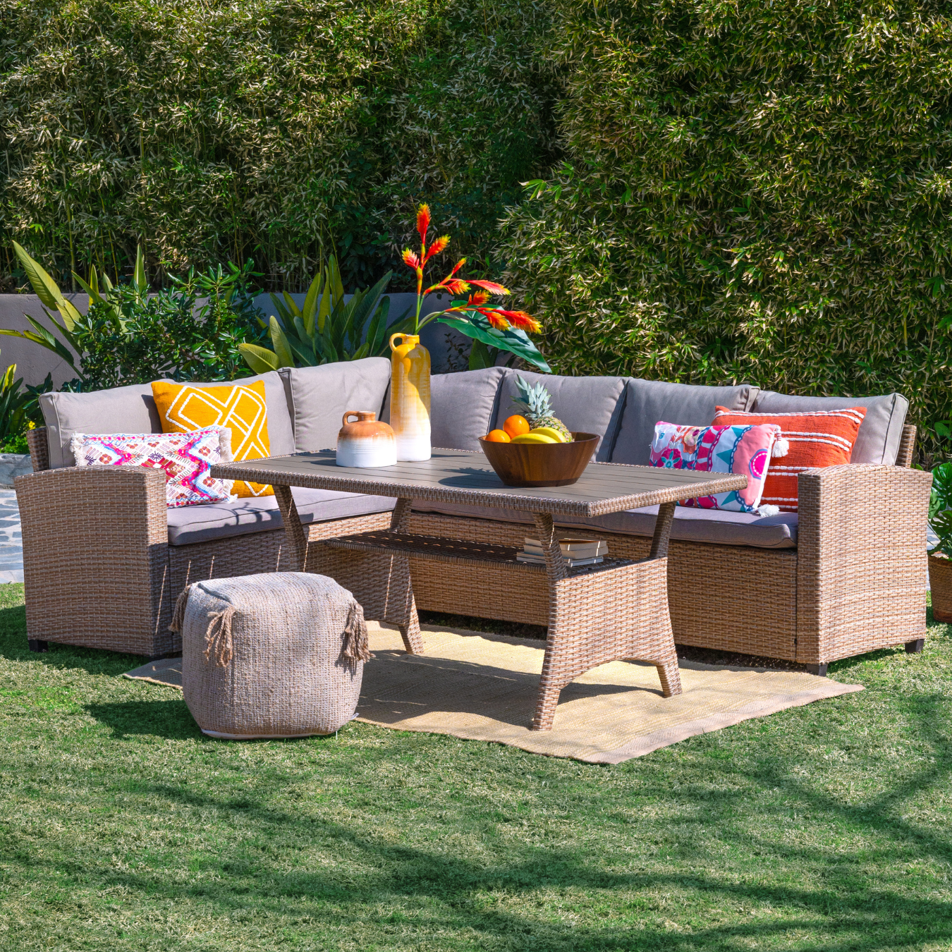 Coronet Corner Sofa Set - 3 pcs.