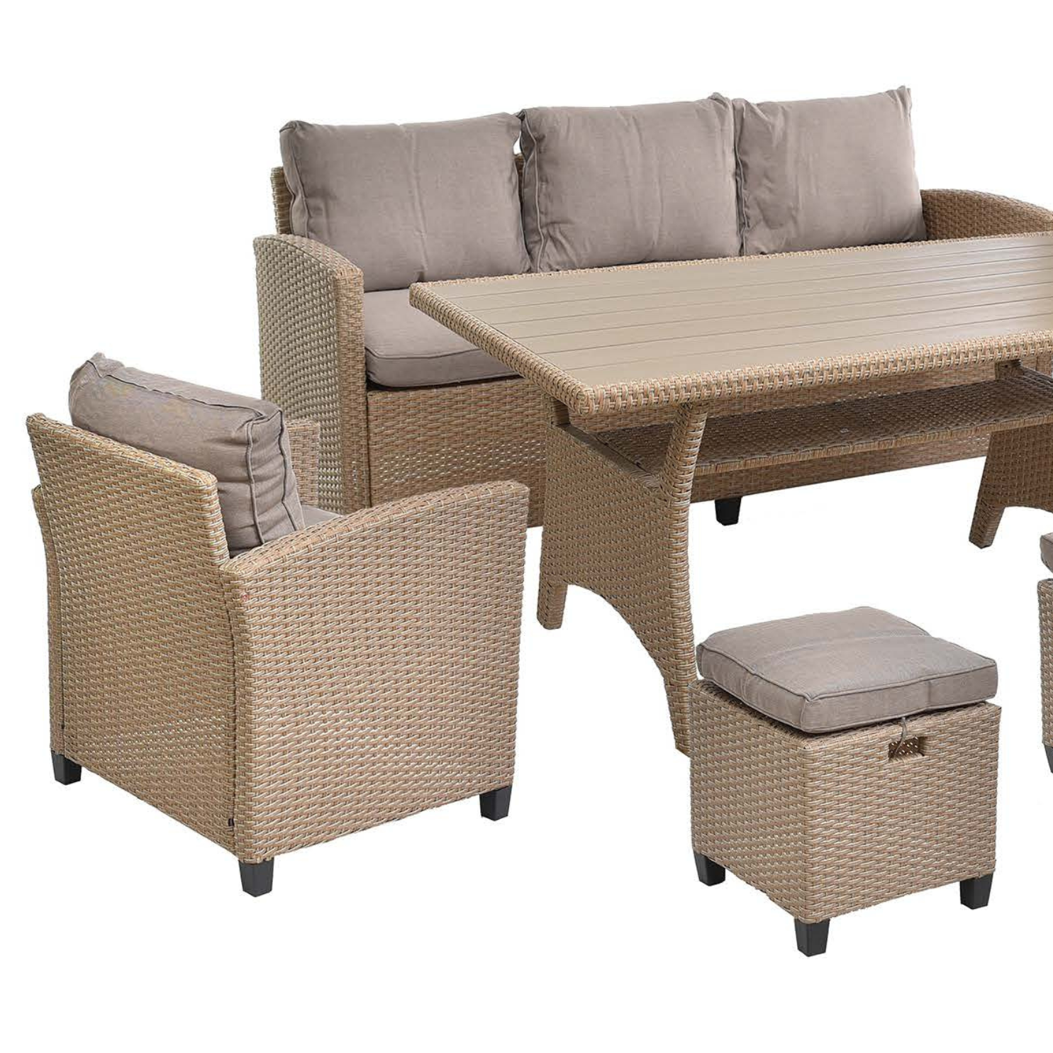 Juelsminde Patio Set - 6 pcs.