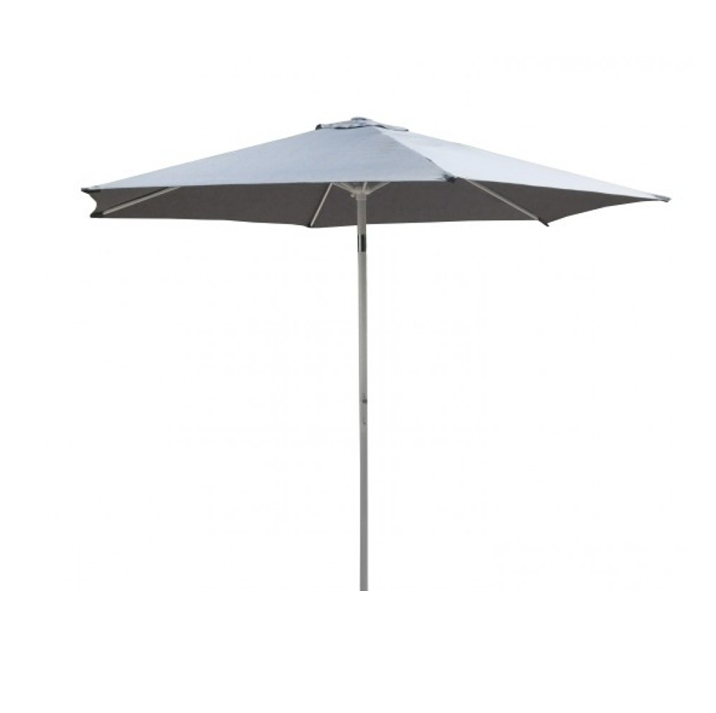 Market Umbrella - Grey / White Pole