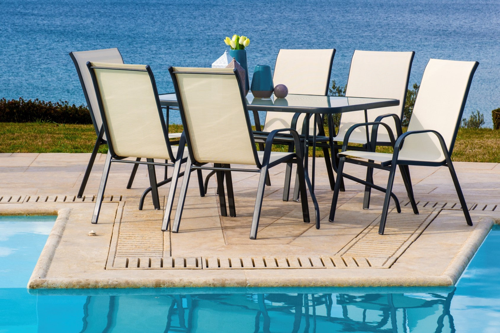 Santiago Patio Set - Beige