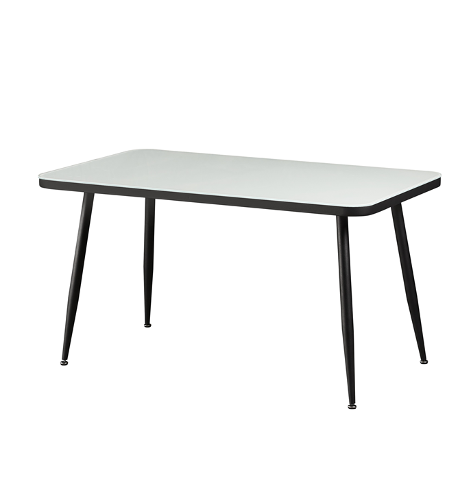 Lide Dining Table - Black Legs