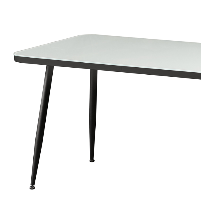 Lide Dining Table - Black Legs