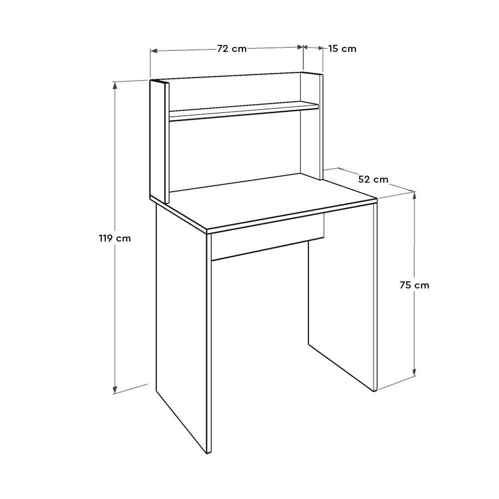 Computer Desk Byuro - Beige