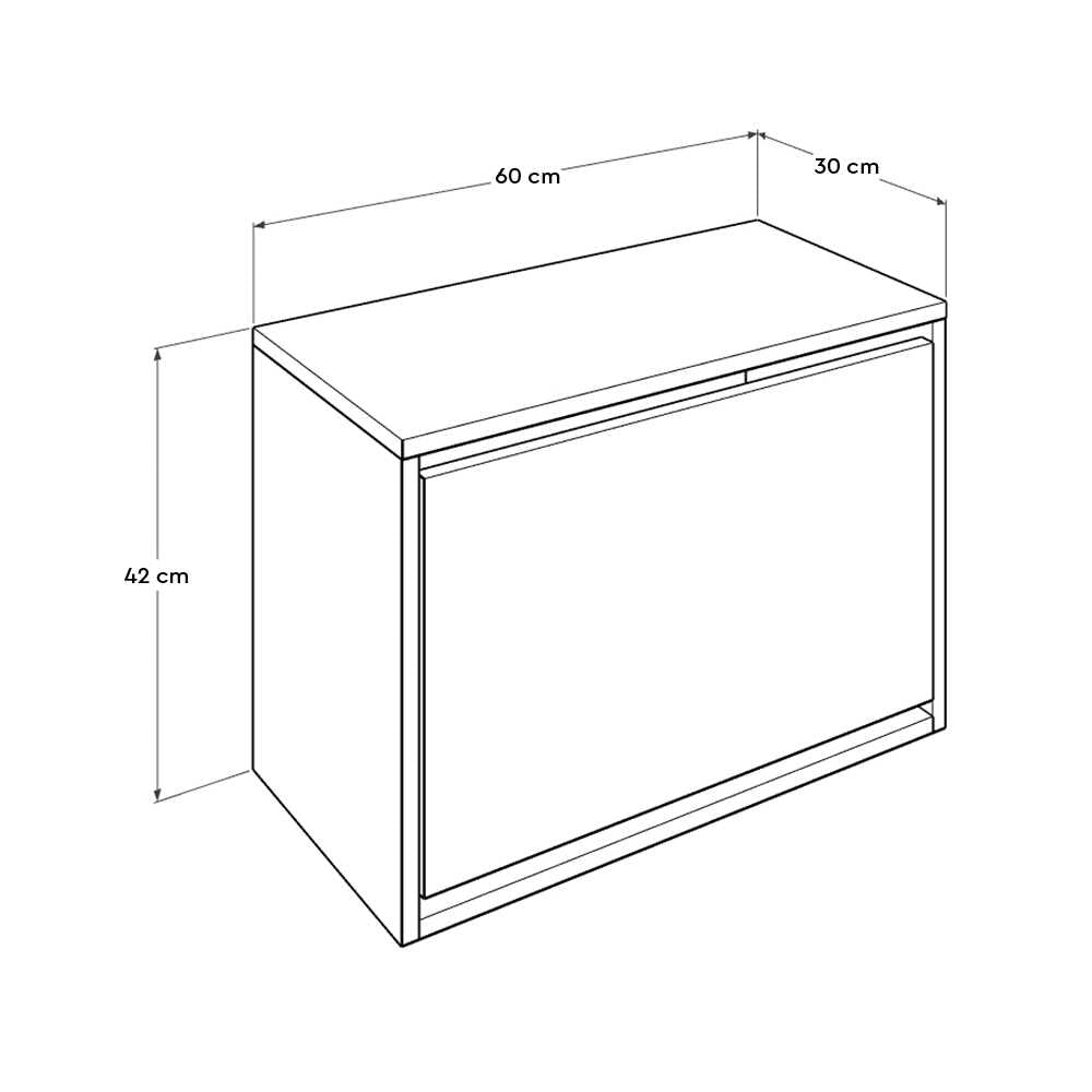 Shoe Cabinet W/Seat & Shoe Storage - White