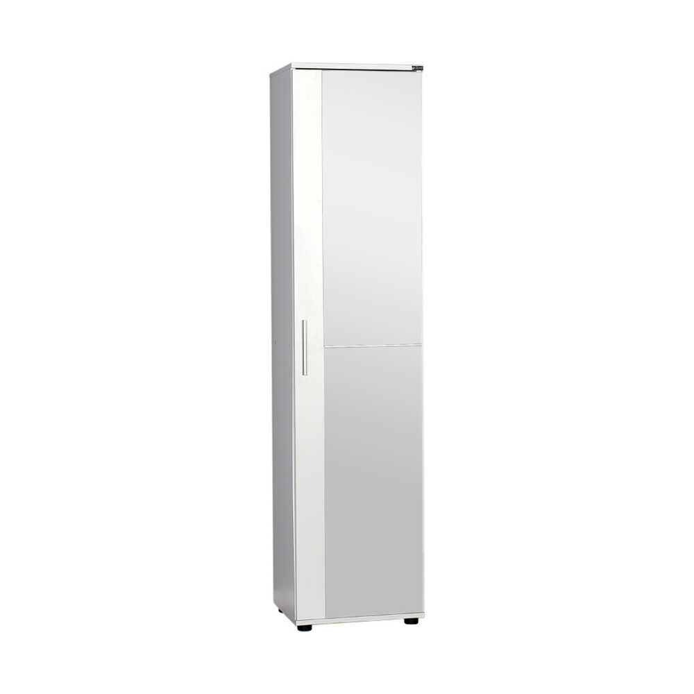 Shoe Cabinet W/Ten Section & One Door (White)