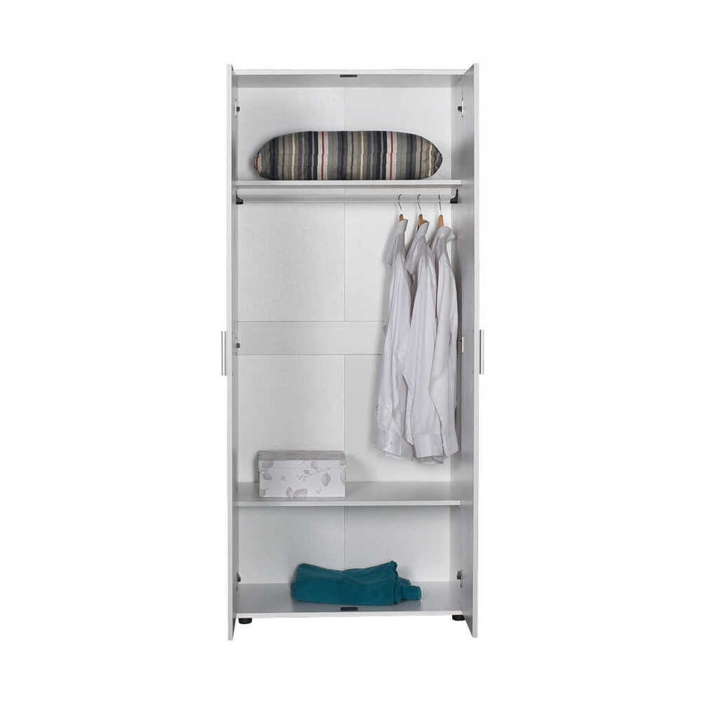 Trend Wardrobe W/Two Doors - White
