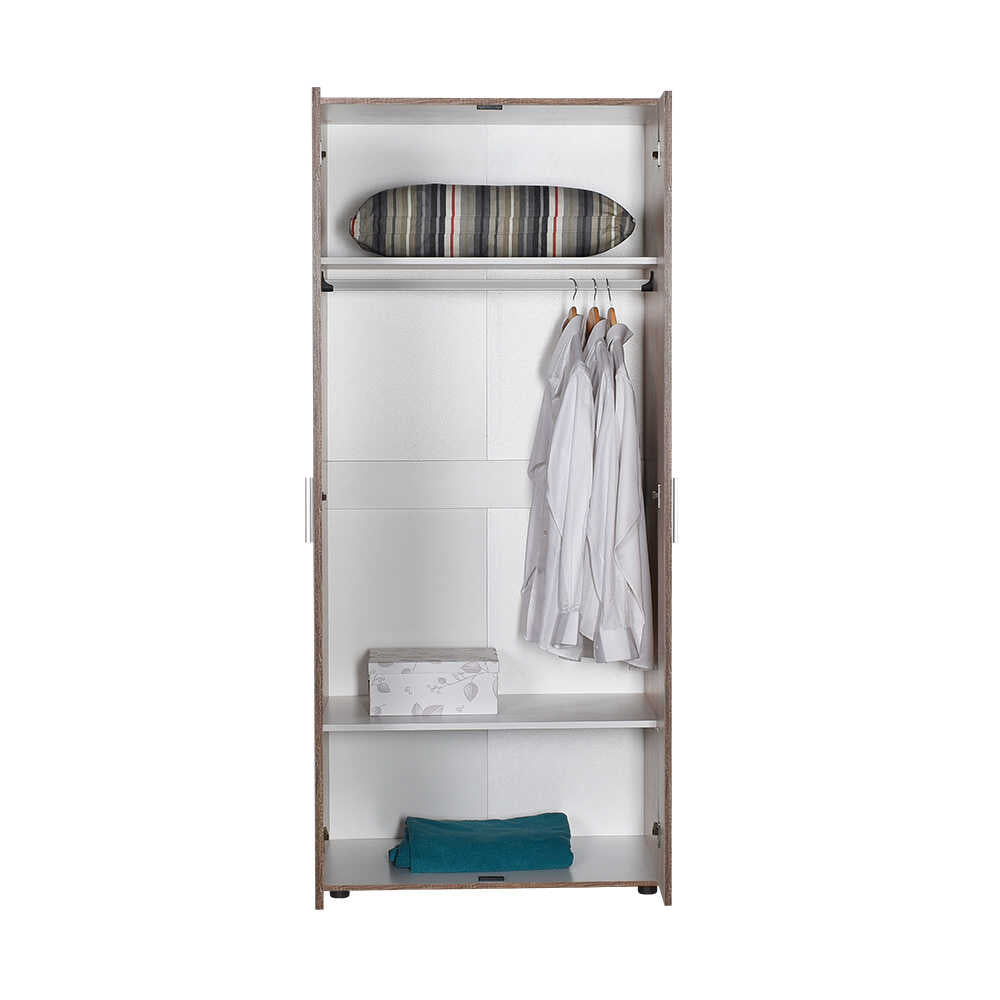 Trend Wardrobe W/Two Doors - Brown