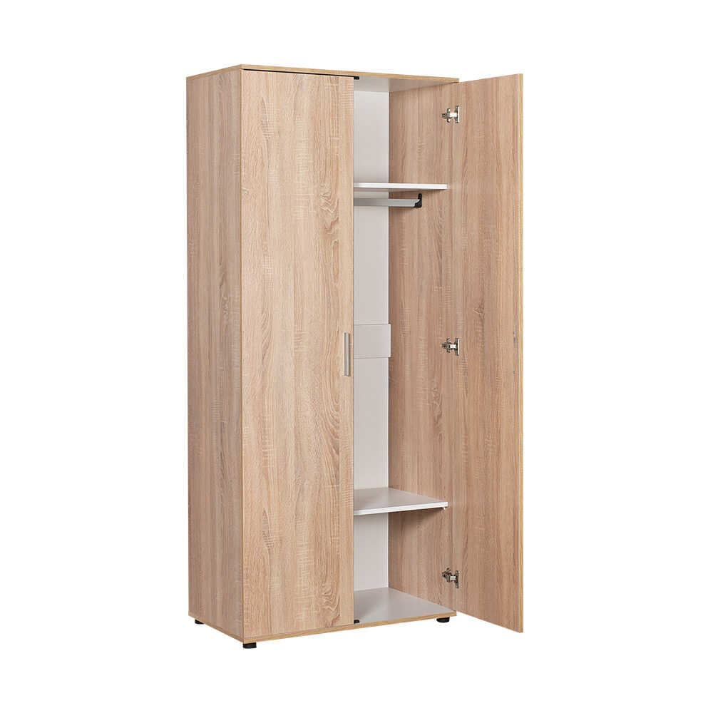 Trend Wardrobe W/Two Doors - Natural