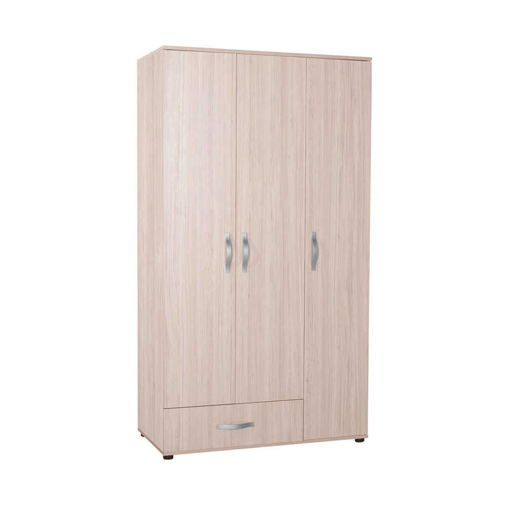 Dynamic Wardrobe W/Three Doors - Natural