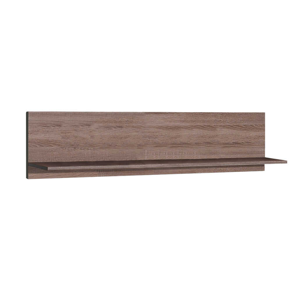 Raf Flat Wall Shelf - Brown