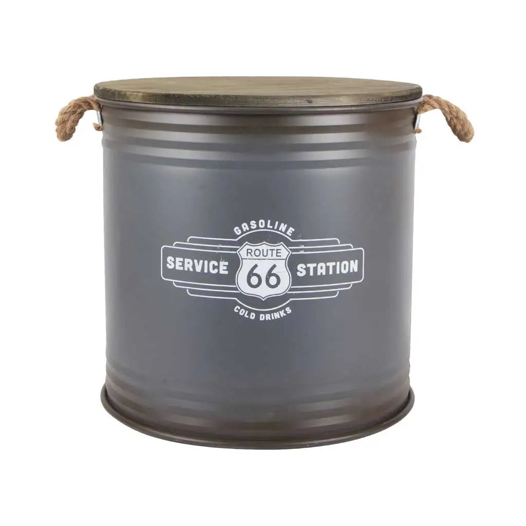 Metal Storage Bin with Lid