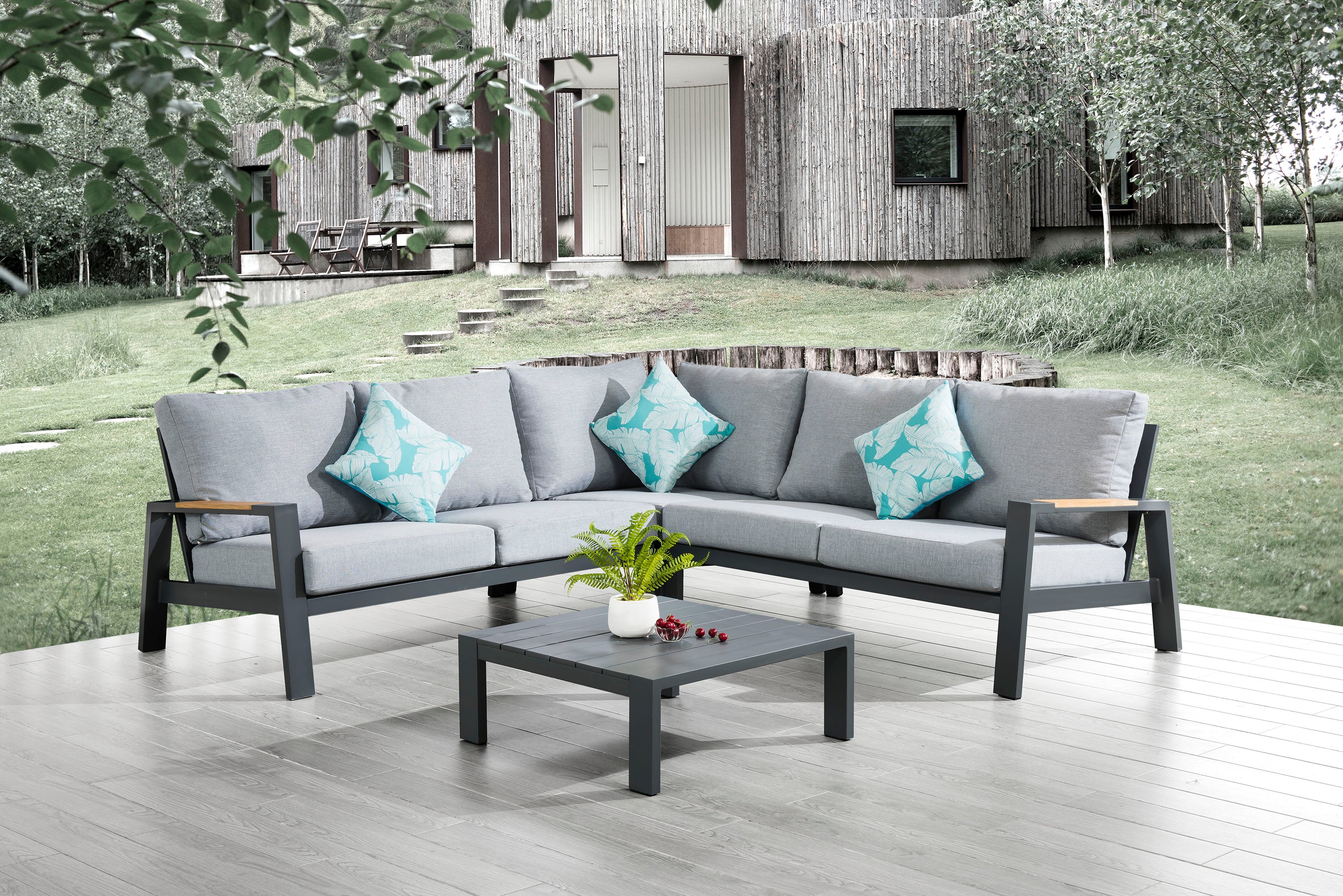 Planos Corner Patio Set - 2 pcs.