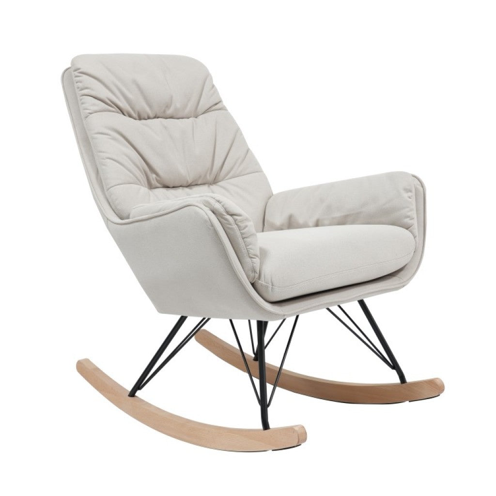 Rocking Chair Zanet - Beige