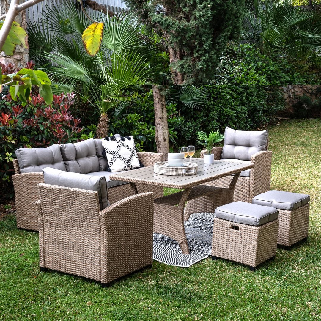 Juelsminde Patio Set - 6 pcs.