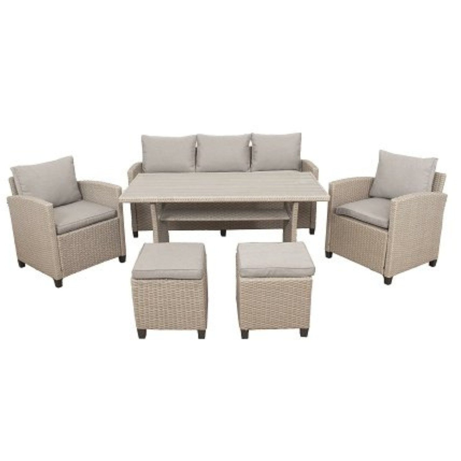 Juelsminde Patio Set - 6 pcs.