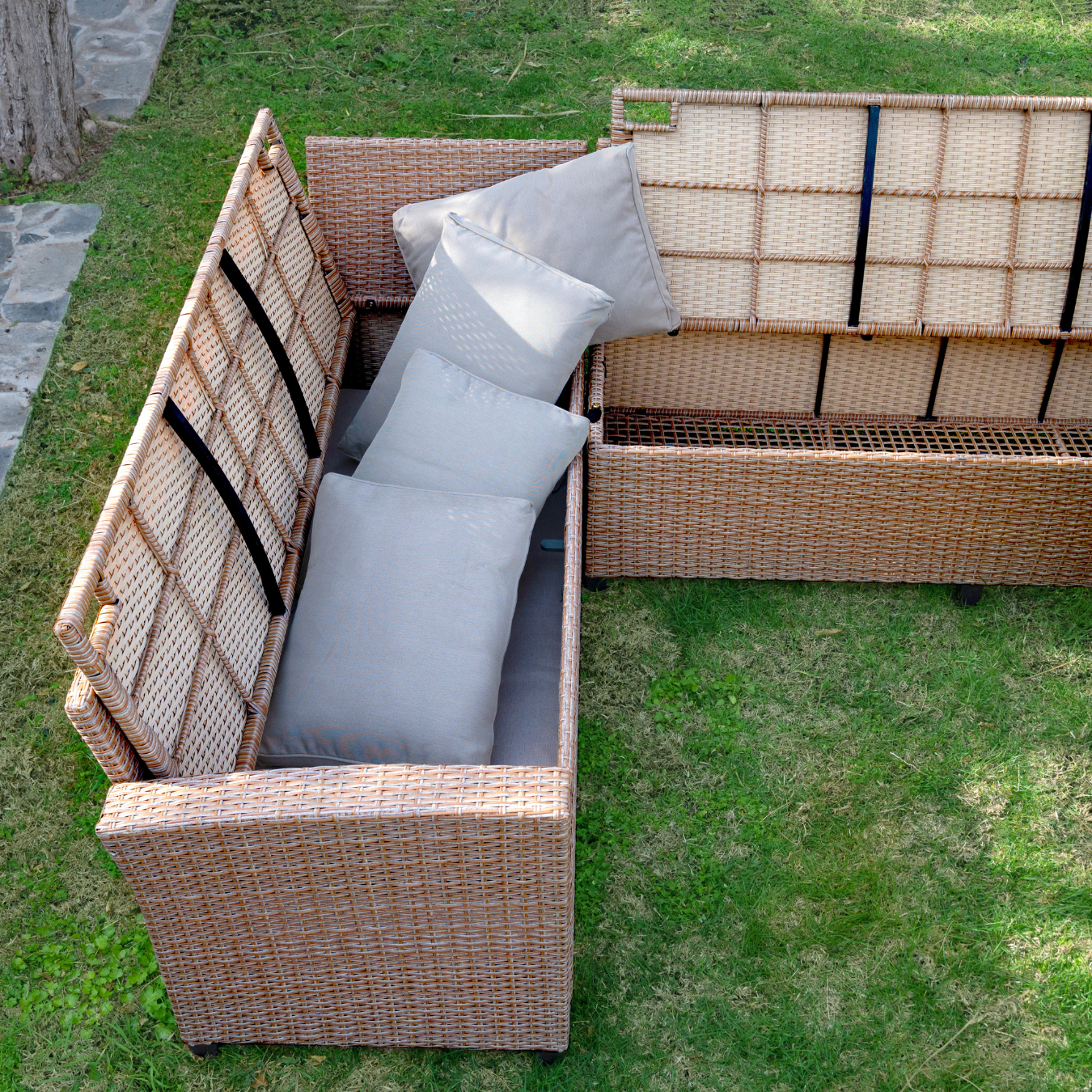 Coronet Corner Sofa Set - 3 pcs.