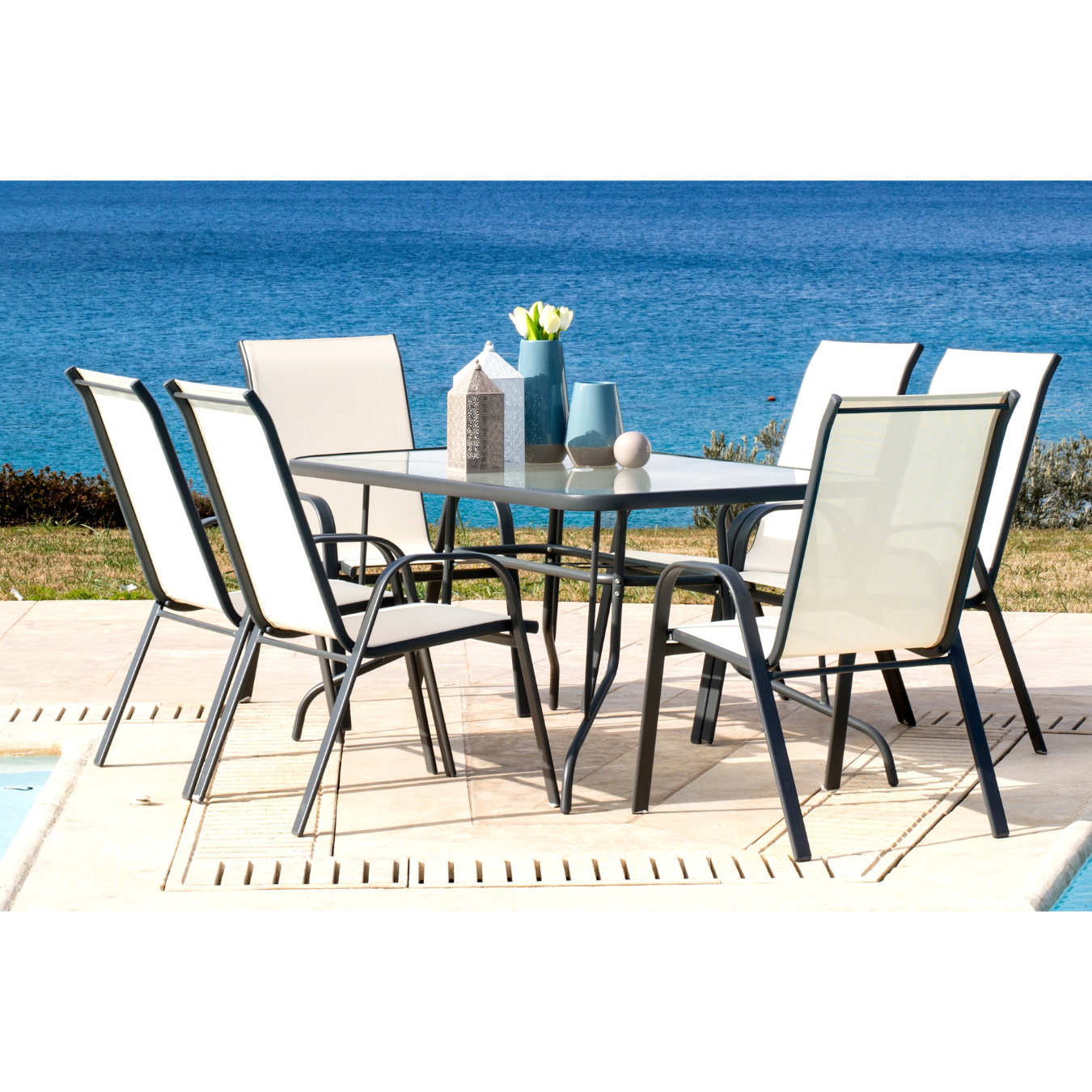 Santiago Patio Set - Beige