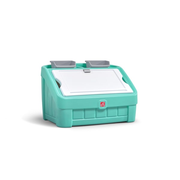 Step 2® 2-in-1 Toy Box & Art Lid™ - Mint