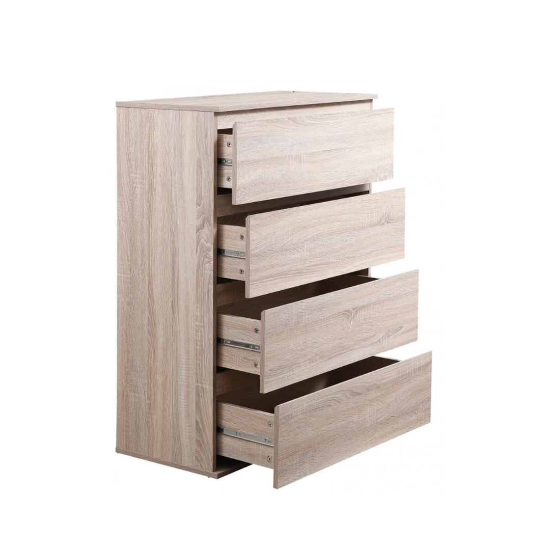 Porcia 4 Drawers Chest - Natural
